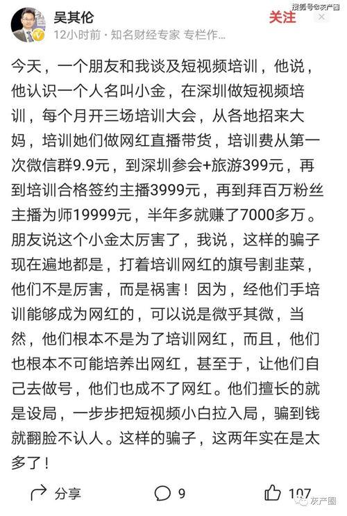 爆料网红骗局揭秘视频,揭秘视频揭露的惊人内幕  第3张